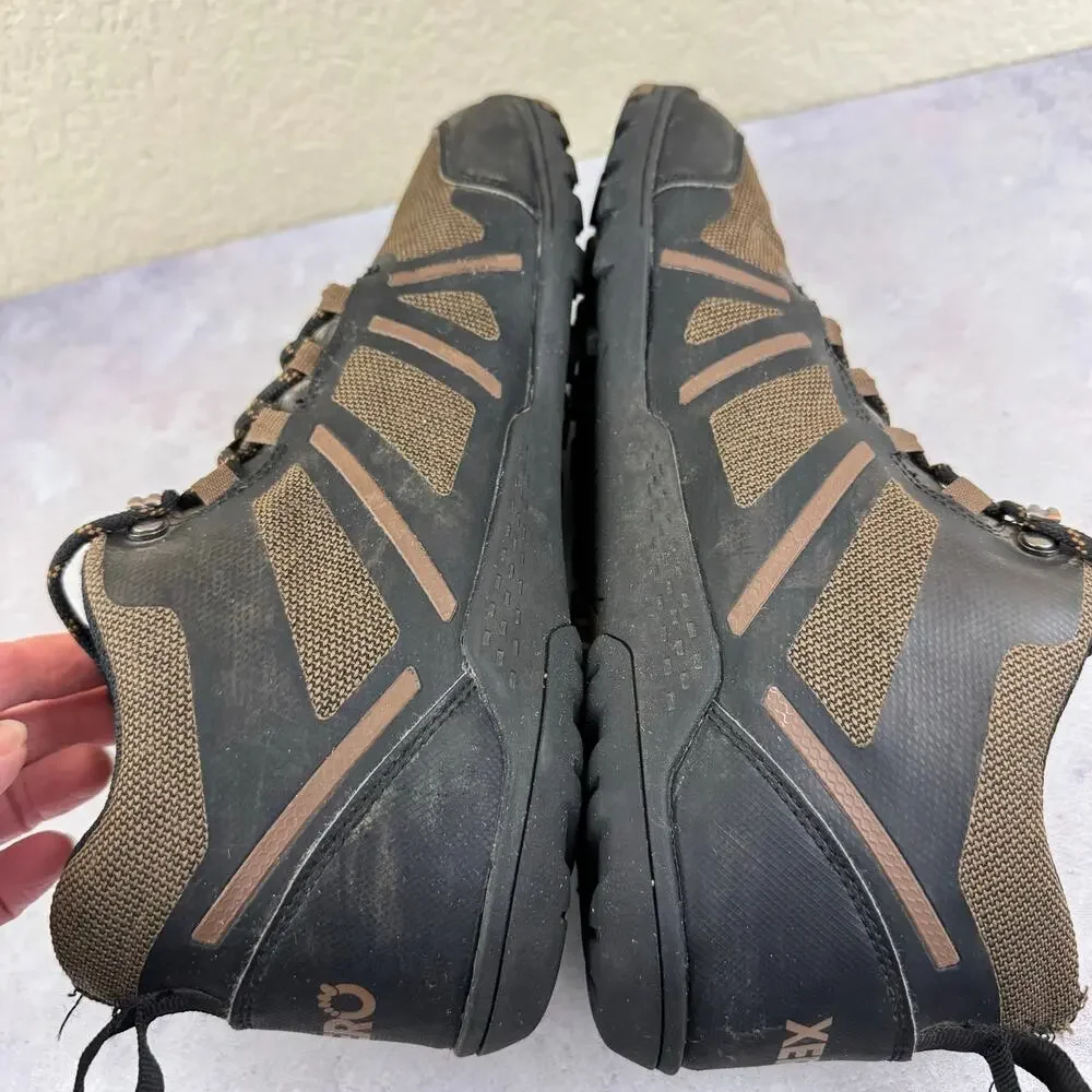 Xero Shoes Mens Size 10.5 Daylite Hiker Fusion Brown Barefoot Hiking Trail Shoes